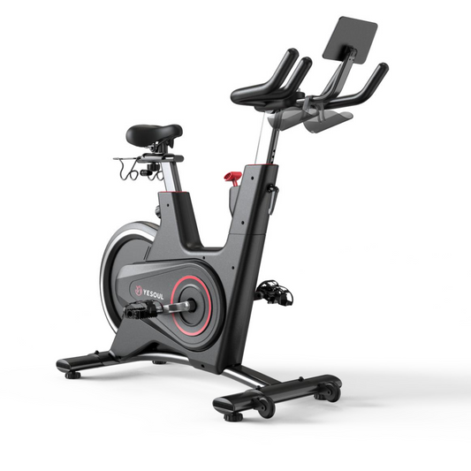 Commercial Magnetic Indoor Exercise Bike – Bluetooth with 16kg Flywheel