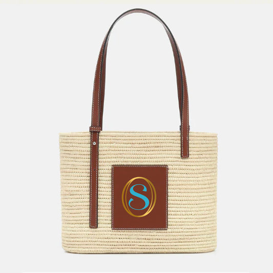 Straw Beach Bag – Stylish & Lightweight for Summer