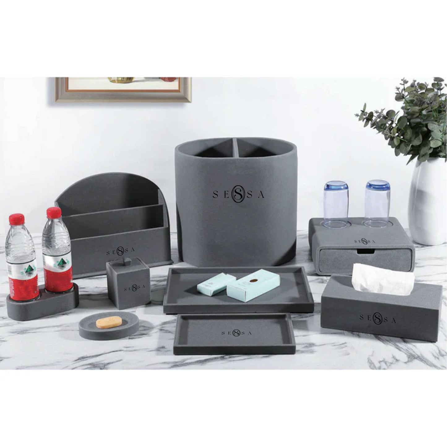 YTX-2057 Countertop Toiletry Dispenser – Stylish & Functional