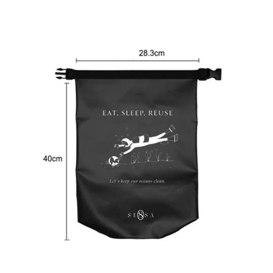 Waterproof Dry Bag – 500D PVC Tarpaulin with Adjustable Strap