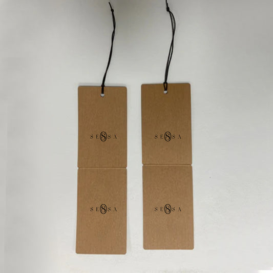 Eco-Friendly Valet Parking Card – Recycled Brown Paper
