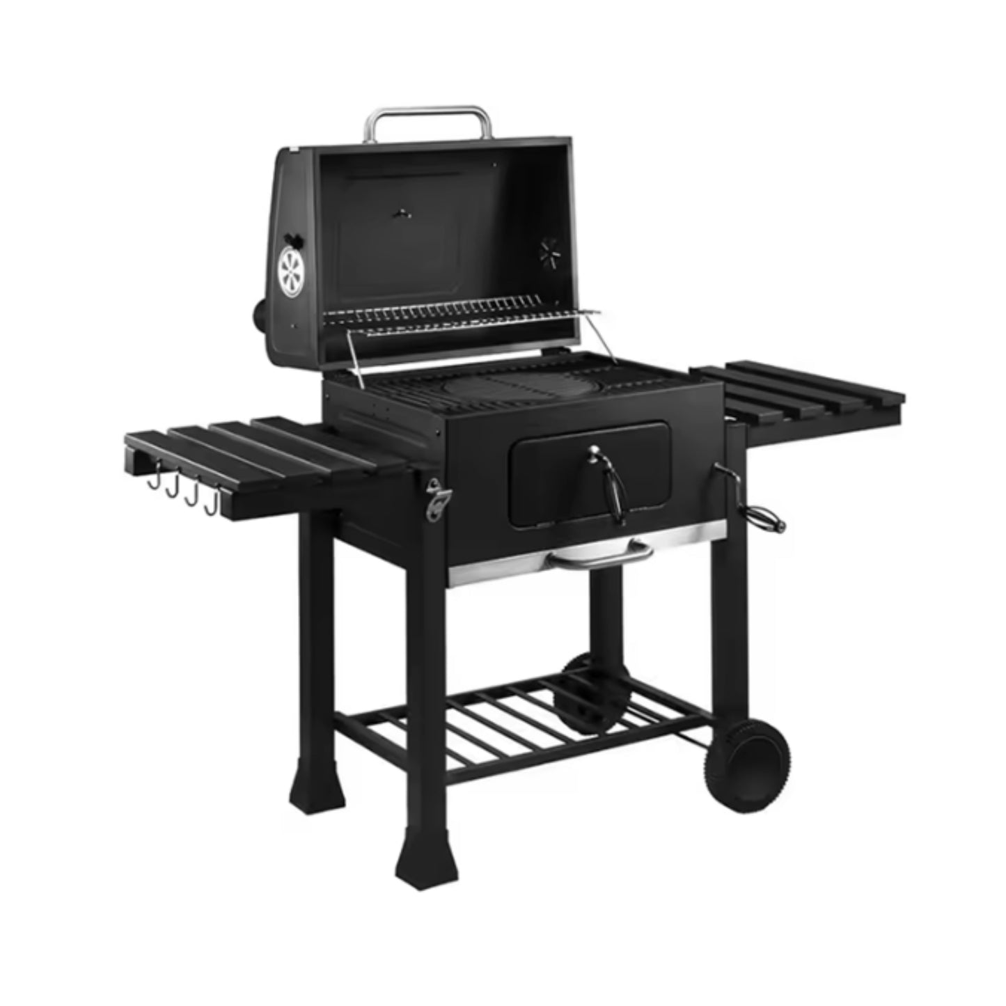 4+1 Burners Gas BBQ Grill – Large Outdoor Cooking Equipment for Hotels & Resorts