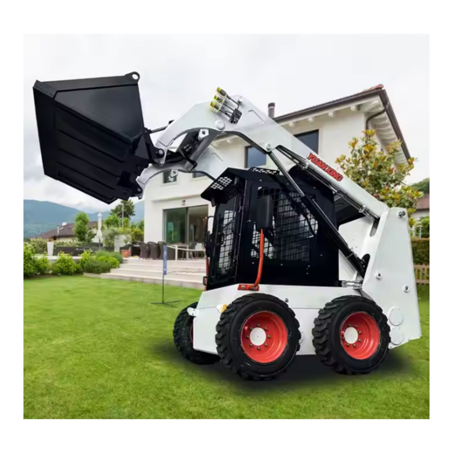 Heavy-Duty Landscaping Loader – 36.8kW, 4-Cylinder with 0.4m³ Bucket Capacity