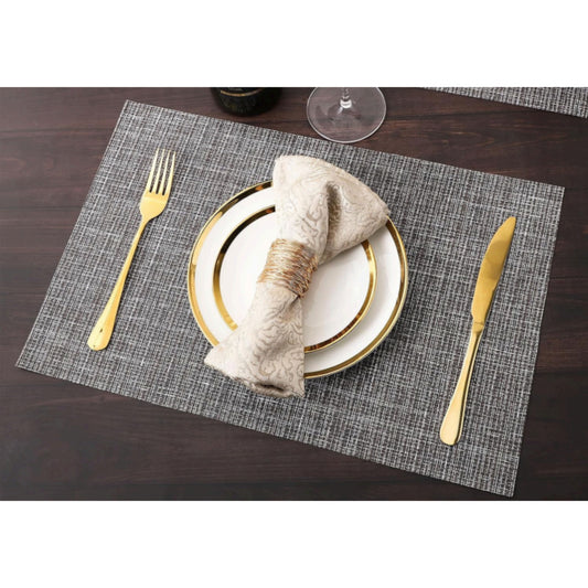 Customizable PVC Vinyl Rectangular Placemats
