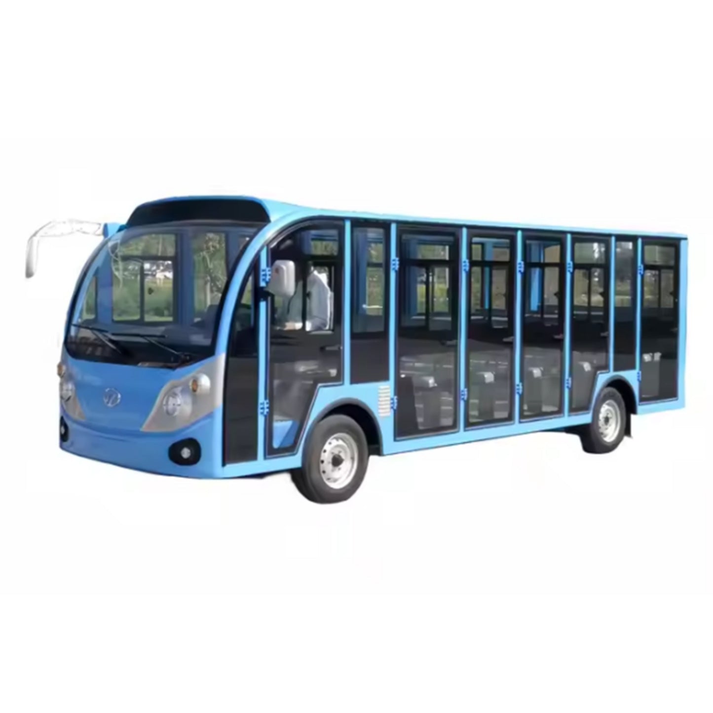 14-Seater Electric Shuttle Bus – 4kW Motor with 72V Battery for Airport & Hotel Transfers