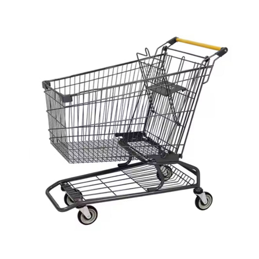 Heavy-Duty 275L Baggage Cart – Electrophoresis & Powder Coated with PU Wheels