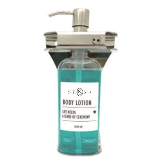 Lockable Silver Wall Mounted Toiletry Dispensers (Single, Double, Triple)