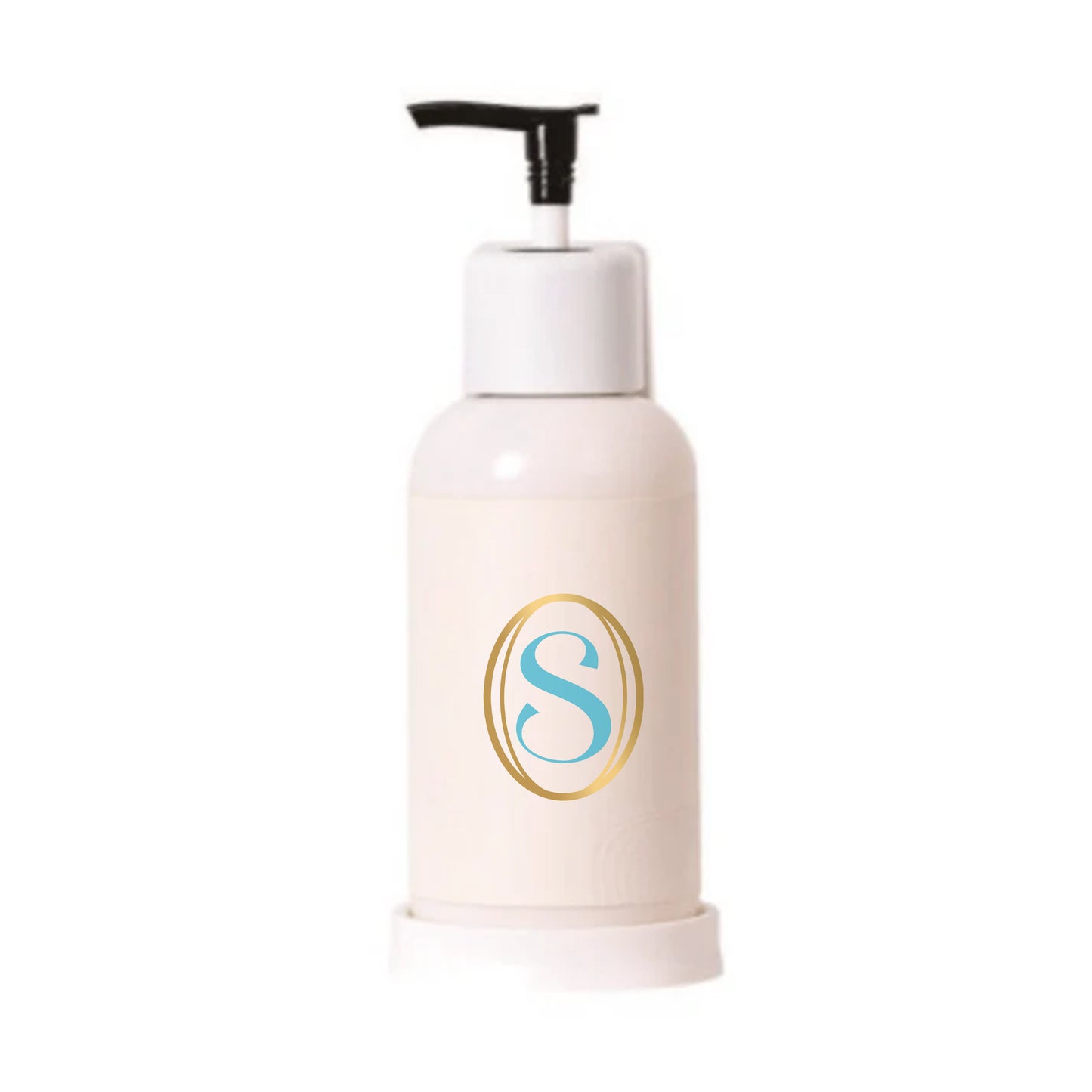 White Wall-Mounted Toiletry Dispenser - Lockable