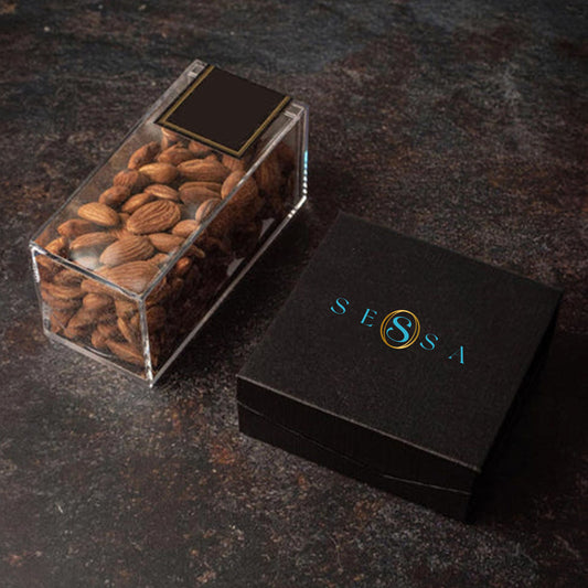 Acrylic Nuts Box – Durable and Compact Storage Solution