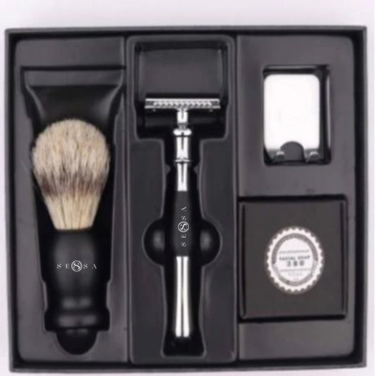Luxury Shaving Kit with Facial Soap – Complete Grooming Set