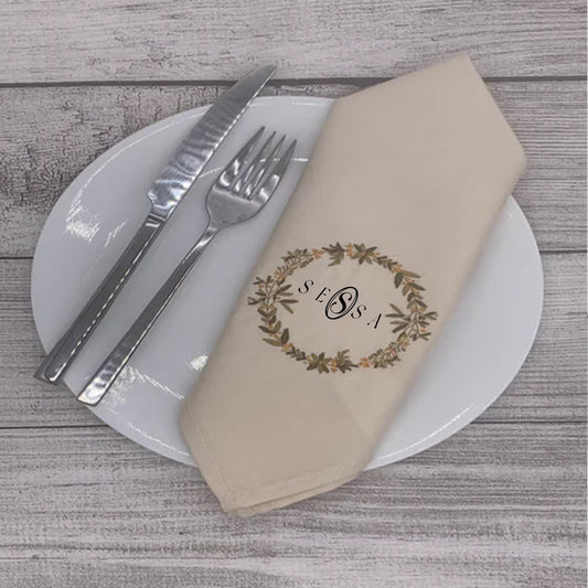 Monogrammed Linen – Elegant, Personalized, and Luxurious
