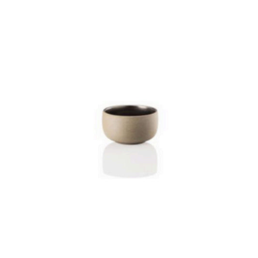 Stoneware dip bowl in deep iron tone – Joyn Iron