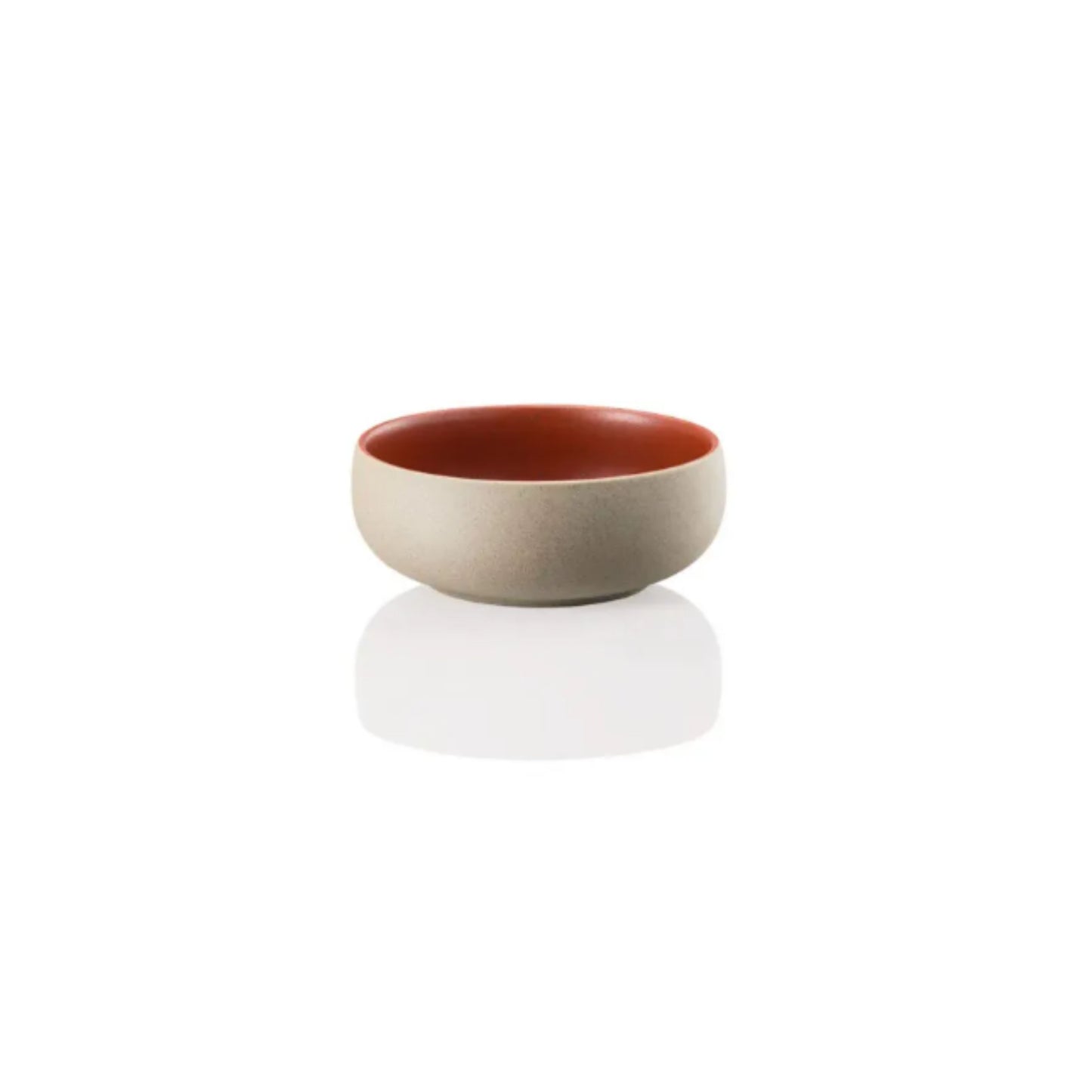 Round stoneware bowls in warm speckled finish – Joyn Spark