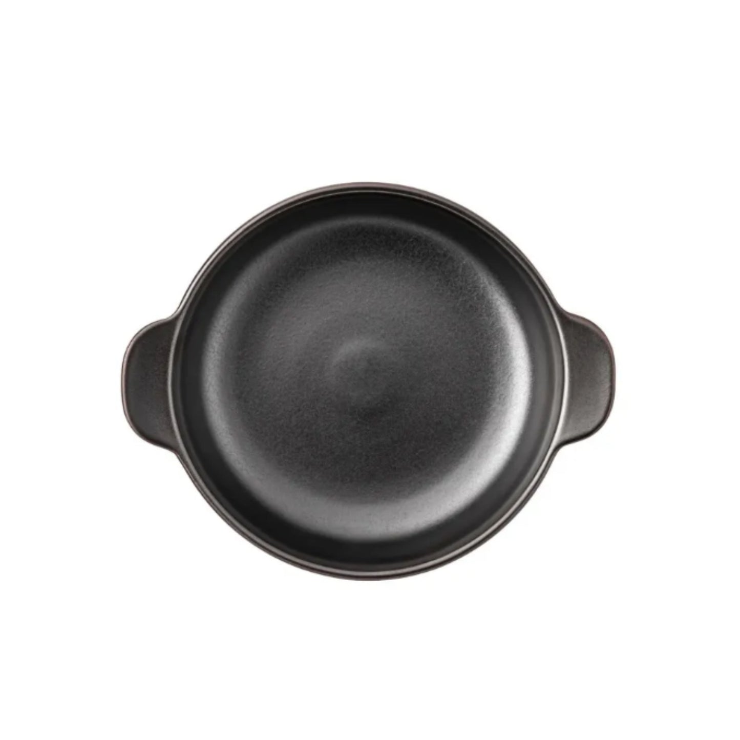 Stoneware sharing bowl in deep iron tone – Joyn Iron