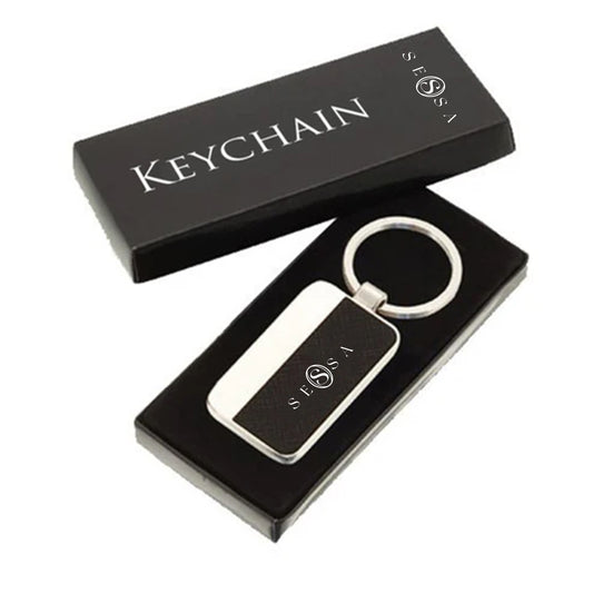 Metal Keychain with Box