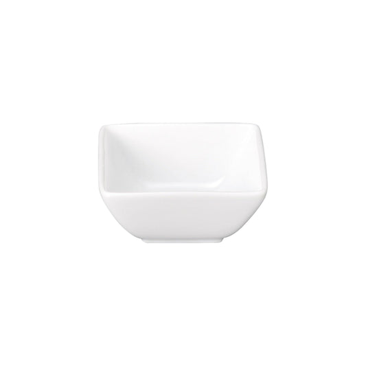 Small Square Porcelain Dip Bowl A3383