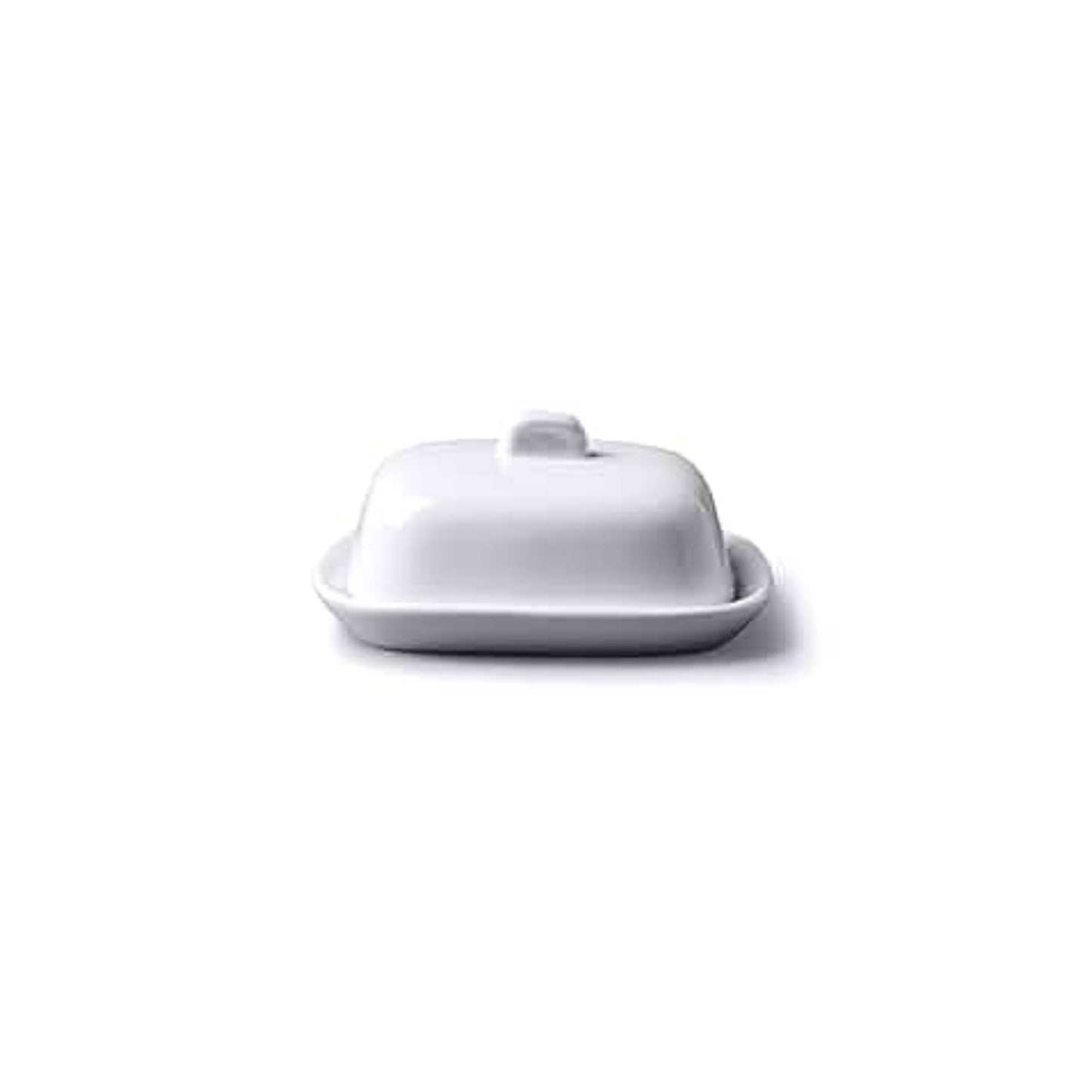 Compact Porcelain Butter Dish with Lid A1423