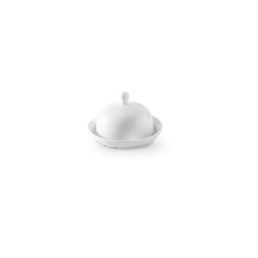 Porcelain Butter Dish with Lid A2854