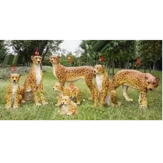 Animal Sculpture Mold Collection – Jaguar Family (SC-B-82)