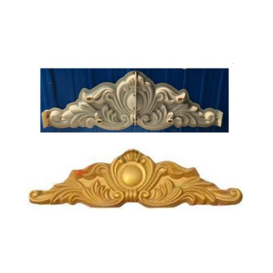 Plastic Pediment Mold – Classical Design (P-7)