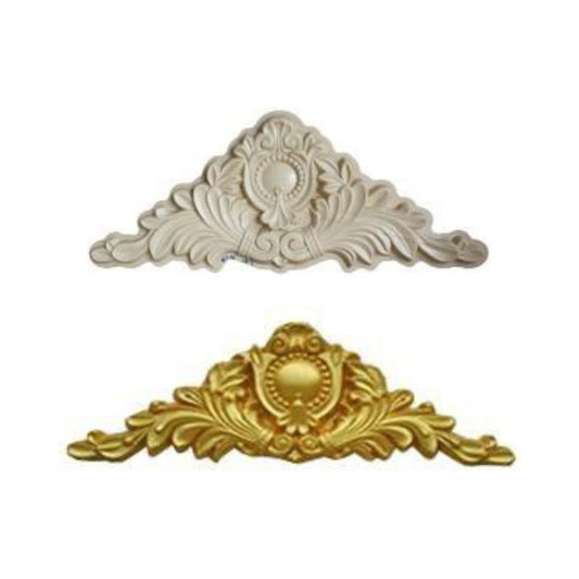Plastic Pediment Mold – Classical Design (P-9)