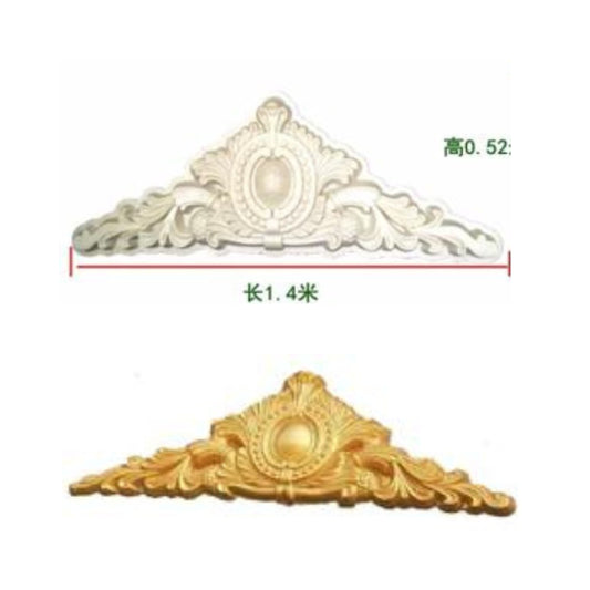 Plastic Pediment Mold – Classical Design (P-10)