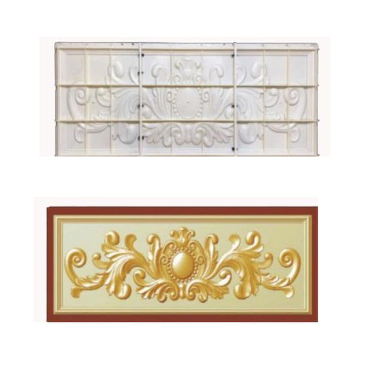 Plastic Wall Molding Panel – Flat Classical Design (W-1)