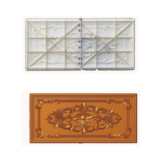 Plastic Wall Molding Panel – Flat Classical Design (W-2)