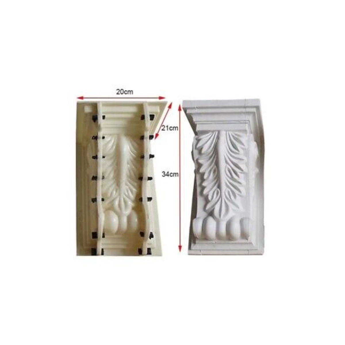 Plastic Wall Molding Panel – Bold Relief Insert (W-13) – Sessa ...