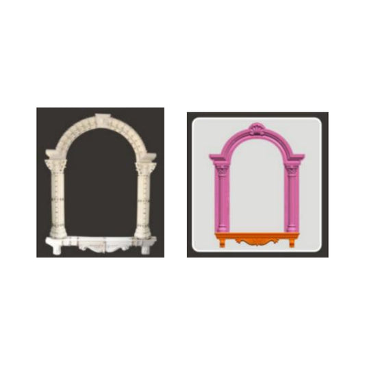 Window Mold – Wide Arched Window Set (No. 6)