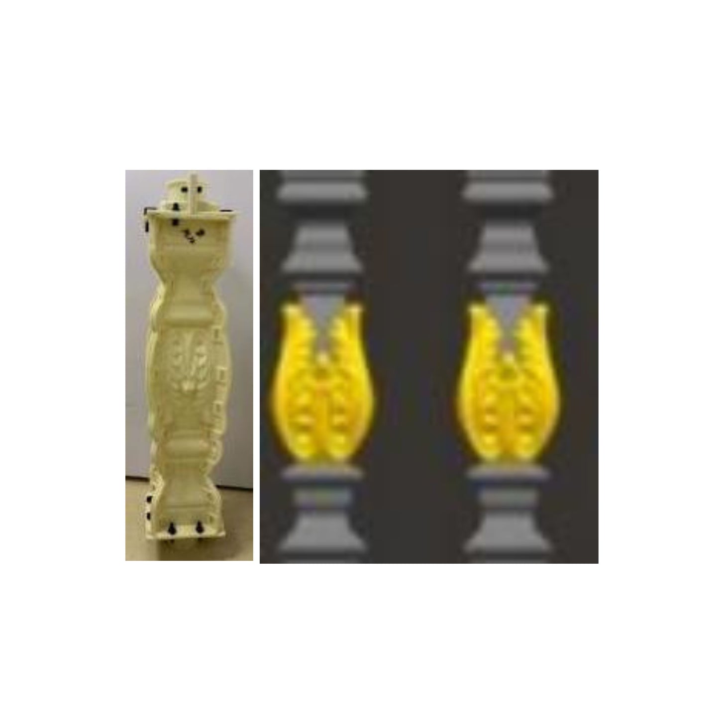 Precast Baluster Mold – Classic Form Design (B-15)