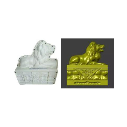 Precast Animal Mold – Life-Size Animal Pair Set (A-13)