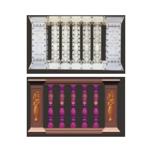 Cast-in-Place Baluster Mold – Model M-17