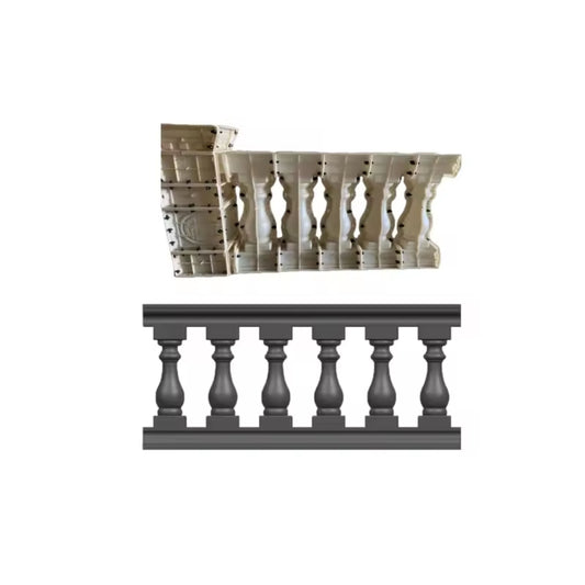 Cast-in-Place Baluster Mold – Model M-21
