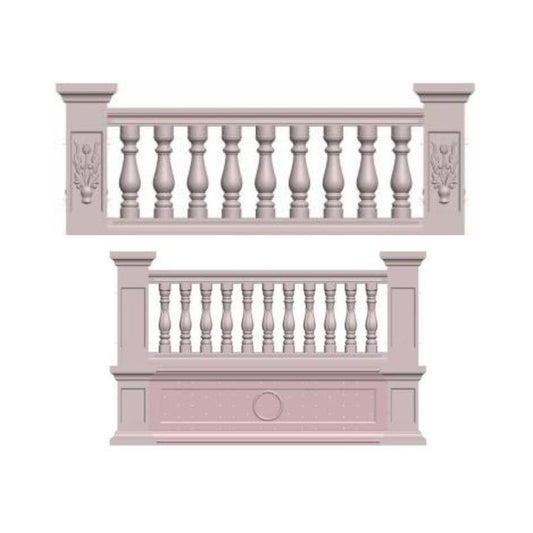 Cast-in-Place Baluster Mold – Model M-26