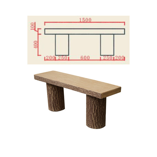 Table and Bench Mold – Model D-3