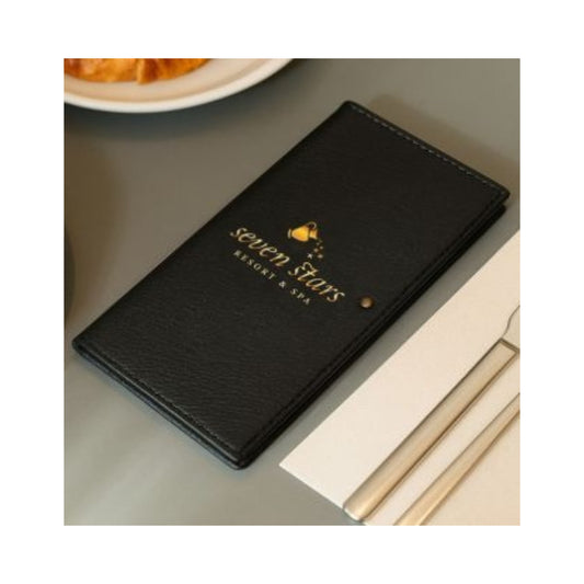 Elegant PU Leather Menu Cover
