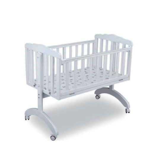 Compact Baby Crib with Cradle Function – Model WBB2304