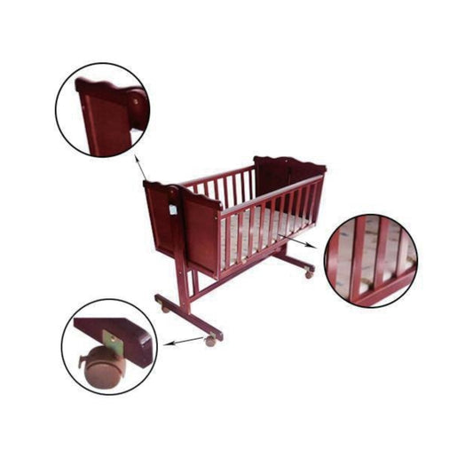 Compact Baby Crib with Shaker Function – Model WBB122