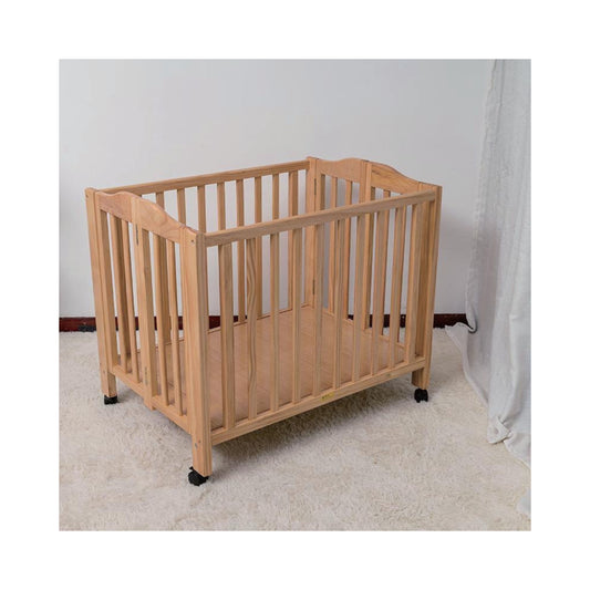 Foldable Baby Crib with Adjustable Height – Model WBB402