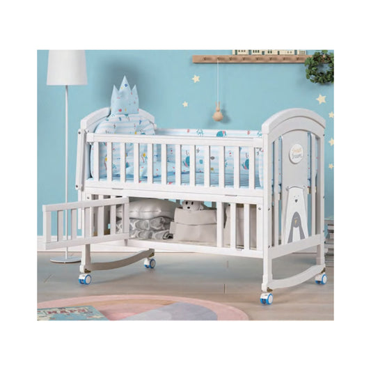 Multifunctional Convertible Baby Crib – Model WBB707