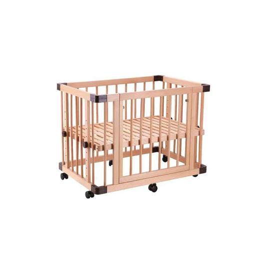 Adjustable Wooden Baby Crib – Model WBB2302