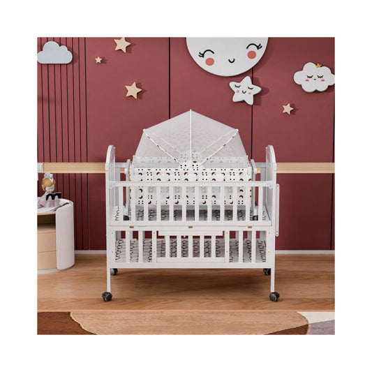 Multifunction Baby Crib with Shaker and Storage – Model WBB602