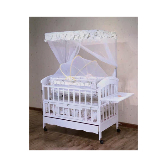 Multifunction Baby Crib with Shaker and Co-Sleeping Feature – Model WBB856