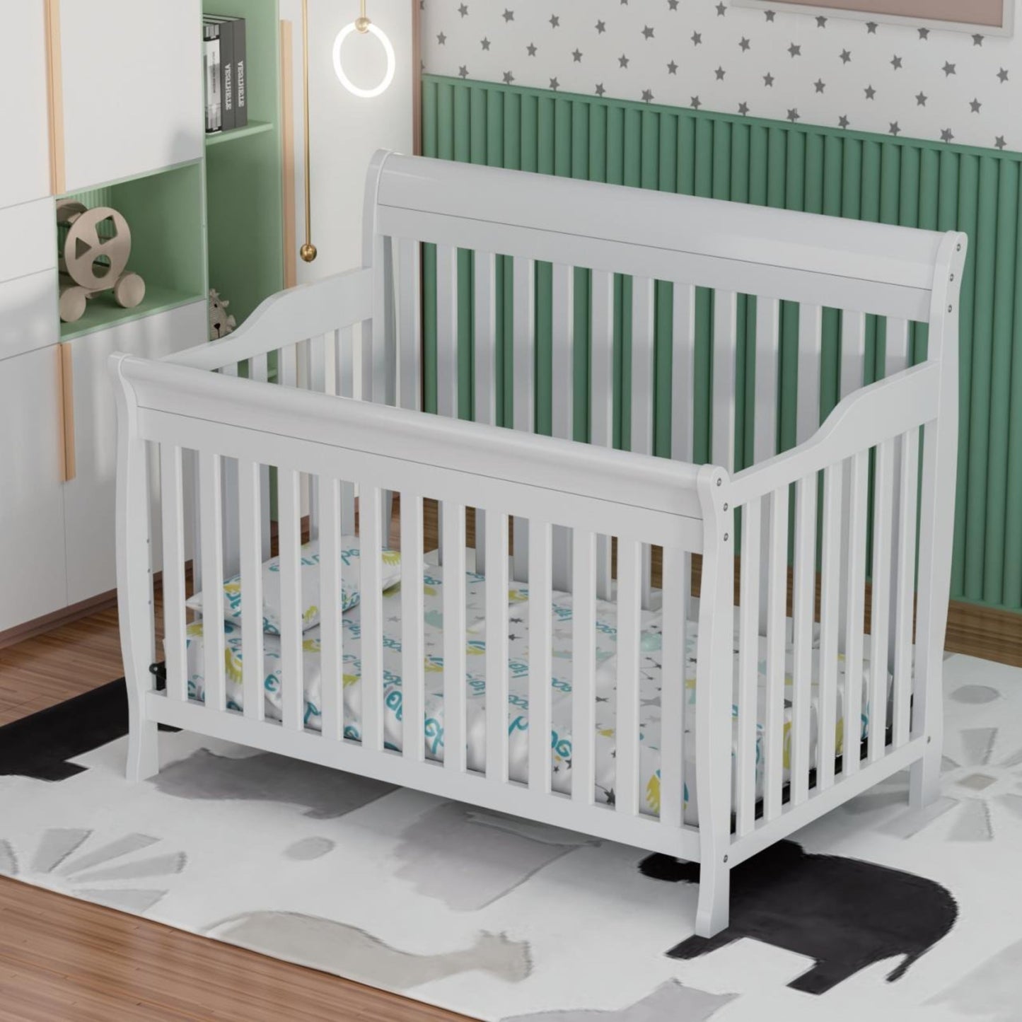 Convertible Day Bed Crib – Model WBB0735