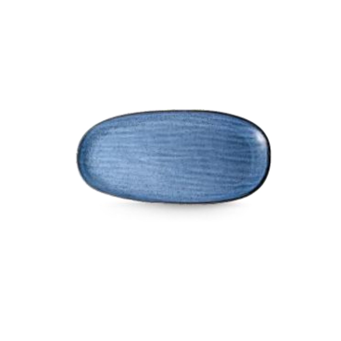 Random Texture Oval Plate A23809