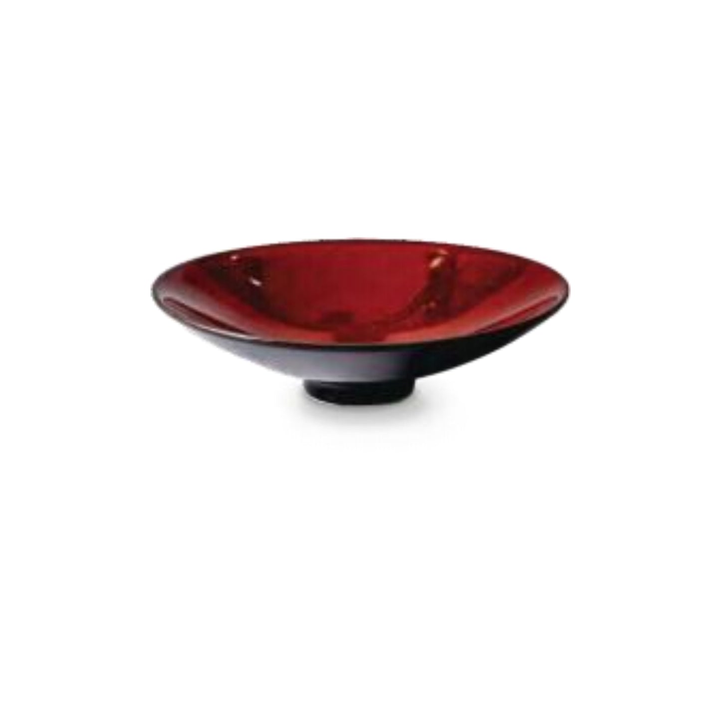 Tall-Footed Round Plate A21520
