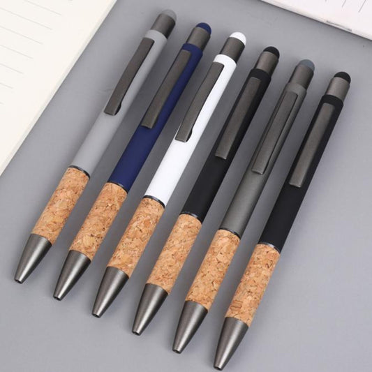 Sustainable Aluminum and Cork Ballpoint Pen
