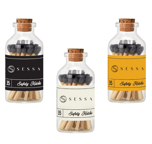 Luxury Safety Matches – 65 Extra-Long Match Sticks