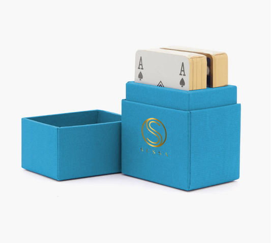 Custom Playing Cards with Branded Holder